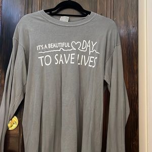 Greys Anatomy Long sleeve shirt